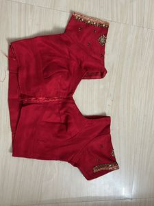 Red Lehanga Choli Set