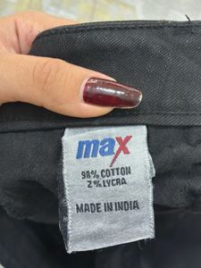 Stylish Black Denim Shorts with Eyelet Detail