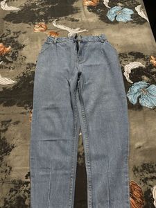 Light Wash Denim High Waisted Jeans