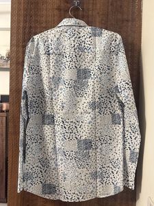 JACK AND JONES Men's Printed Long Sleeve Shirt