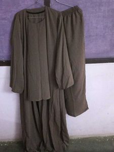 Comfortable Brown Kurta Set