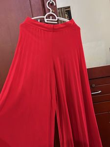 Red Palazzo Pants