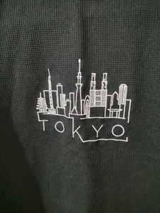 High quality embroidery logo 'Tokyo' Sweatshirt M