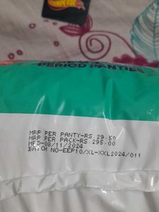 Period Panties I Got Wrong Size