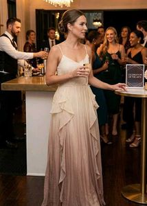 🇺🇸 USA imported Ombre Ruffle Maxi Dress