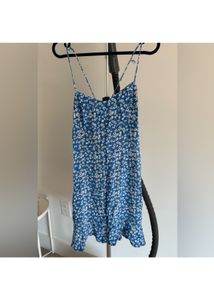 Zara Summer Animal Print Mini Dress