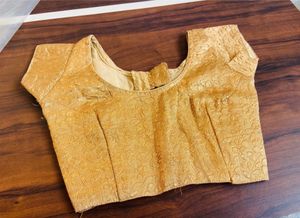 Rose Golden Design Blouse For Girls❤️