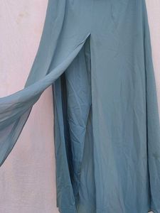 Flowy Teal Palazzo Pants