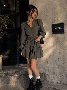 Gen Z Chic Tie-Waist Top/Dress 🖤