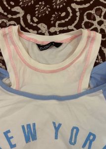 New York '86 Graphic Crop Top
