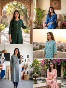 Sale 5 Branded Kurtis combo