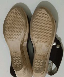 Women's Brown Wedge Sandals