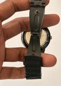Stylish Metal Band Watch