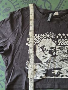 2 HnM crop tops! sparingly used!