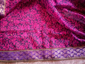 Latest New Trend Pink Saree