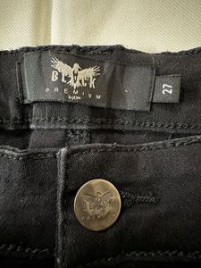 Retro knee-length denim  ⚔️🩶