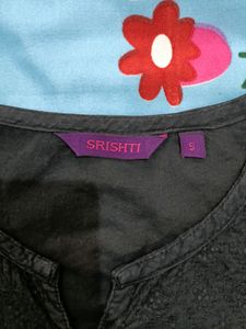 Srishti By Pantaloons Black Decent Everyday Wea