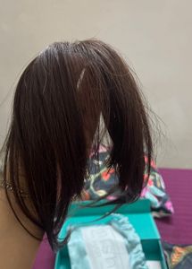 NISH HAIR Clip-in Hairline with Curtain Bangs