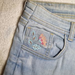 Embroidered Jeans (Rare)