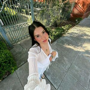 Romantic Sheer Flared Women Cardigan