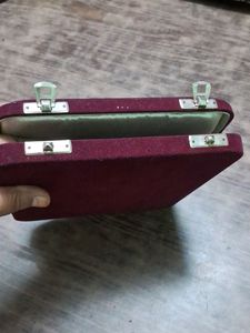 Vintage Velvet Jewelry Box