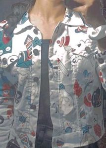 White Crop Jacket