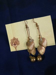 Gold-Toned Statement Earrings
