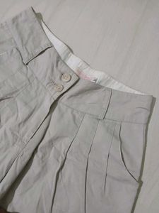 Vintage Tan Khaki Shorts/Grey
