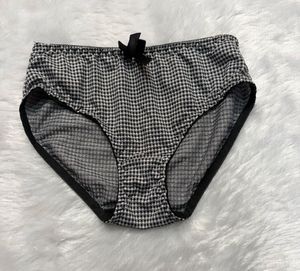 Cute Gingham Briefs with Bow