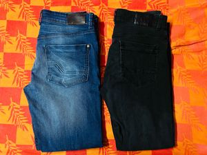Bare Denim Blue Jeans