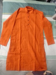 Orange Ethnic Kurta