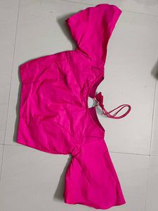 Hot Pink Blouse