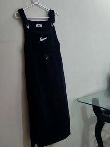 NIKE Sherpa Dungaree Dress