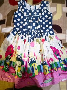 Cotton Frock For Kids