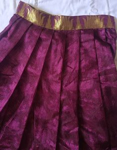 Vibrant mustard Yellow and grape dhavani