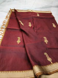 pure Kanchi pattu saree