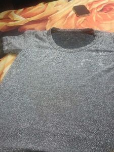 Sparkly Grey Long Sleeve Top,,,,