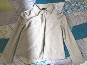 pastel green top