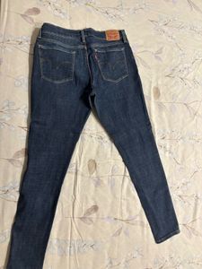 Levi's Women's Dark Wash Skinny Jeans