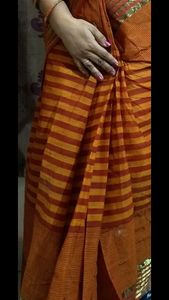 beautiful Cotton tant saree