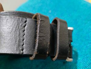 Genuine Leather Slim Belt