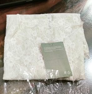Elegant White Lace Top