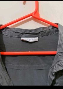 Gray Tunic Top Or Shirt