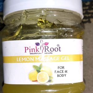 Lemon Massage Gel For Face & Body