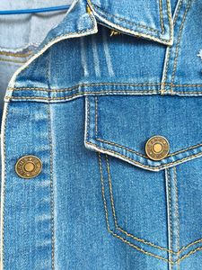 Distressed Blue Denim Jacket