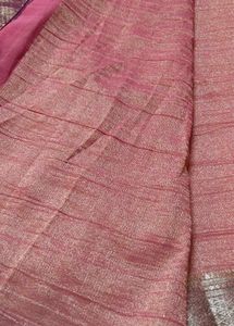 Embroidered Pink Saree