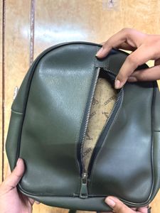 Stylish Green Backpack