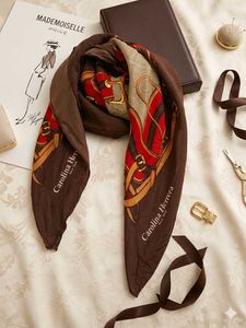Designer Silk Scarf - Carolina Herrera