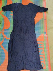 Navy Blue Kurta