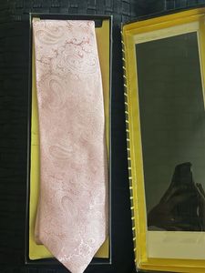 Silk Tie Elegant Paisley Pattern for  Men's Ti